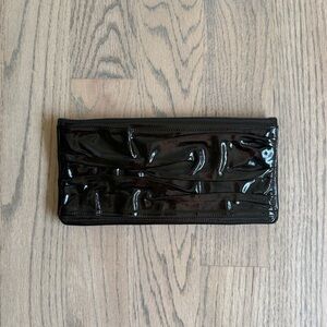 Black Patent Leather Clutch